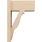 Ekena Millwork 8-in W x 16-in D x 24-in H Funston Block Rough Cedar Woodgrain TimberThane Outlooker, Primed Tan OUTUR080X16X24FST44RCPR - alternate 6